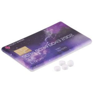 Creditcard met mints